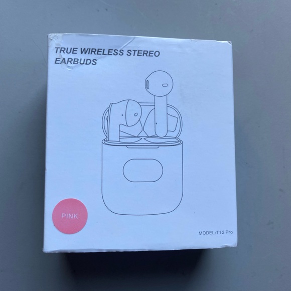 T12 Pro True Wireless Stereo Earbuds - Picture 1 of 7